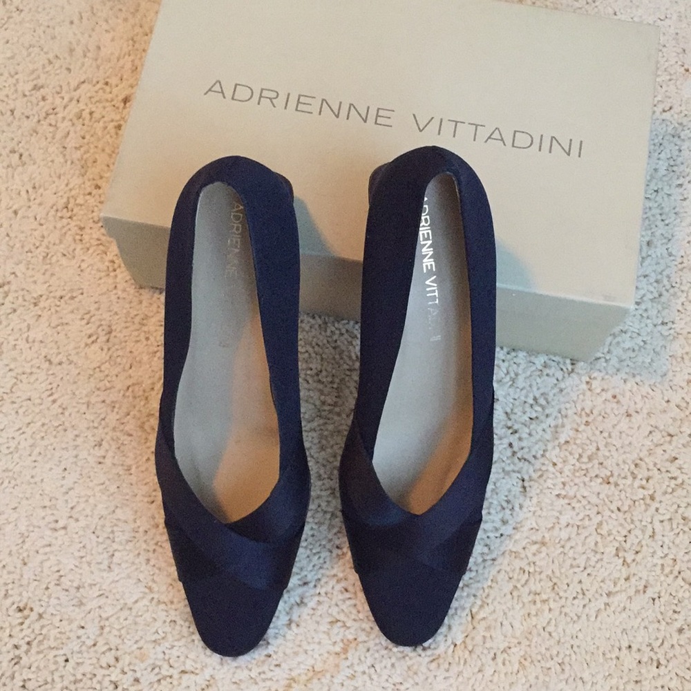 Navy pumps - Picture 1 of 4